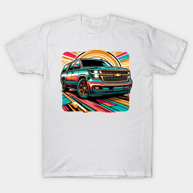 Chevy Suburban T-Shirt by Vehicles-Art